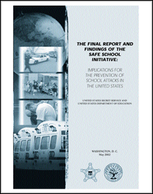 The Final Report and Findings of the Safe School Initiative: Implications for the Prevention of School Attacks in the United States