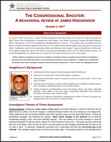The Congressional Shooter: A Behavioral Review of James Hodgkinson