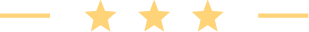 Three decorative yellow stars.
