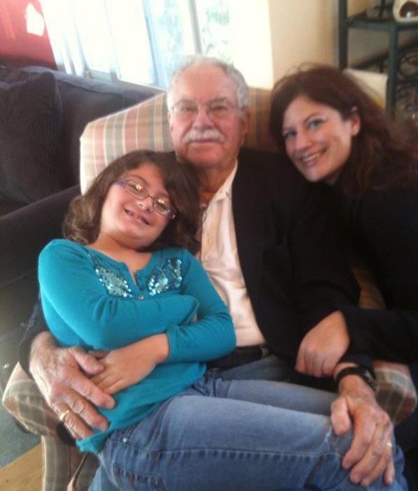 Secret Service Human Resources Specialist Patricia Parr-Brandt with her father Special Agent Jerry Parr and her daughter Ellie Smith.