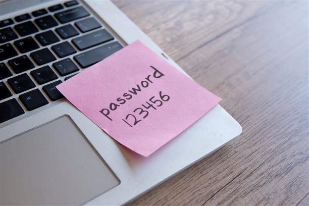 Sticky Note with Password