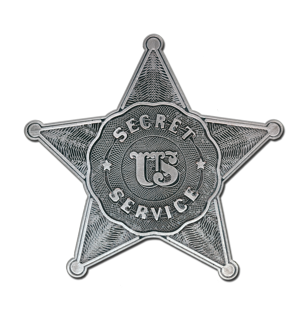 In 1873, the Secret Service issued its first standard badges to its operatives.