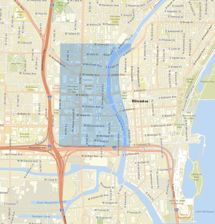 City of Milwaukee Impact Area