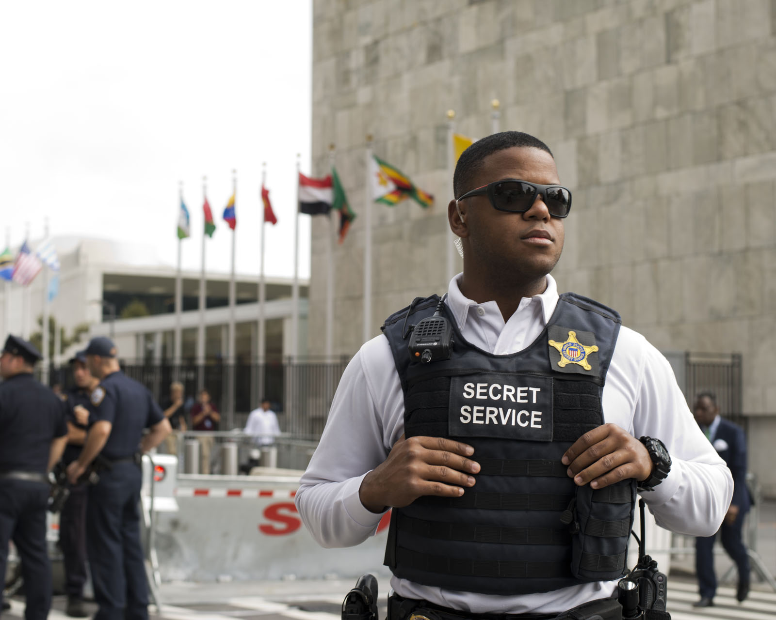 Black SECRET SERVICE UNIFORMED DIVISION POLICE PATCH 