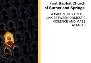 First Baptist Church  of Sutherland Springs: A CASE STUDY ON THE  LINK BETWEEN DOMESTIC  VIOLENCE AND MASS  ATTACKS