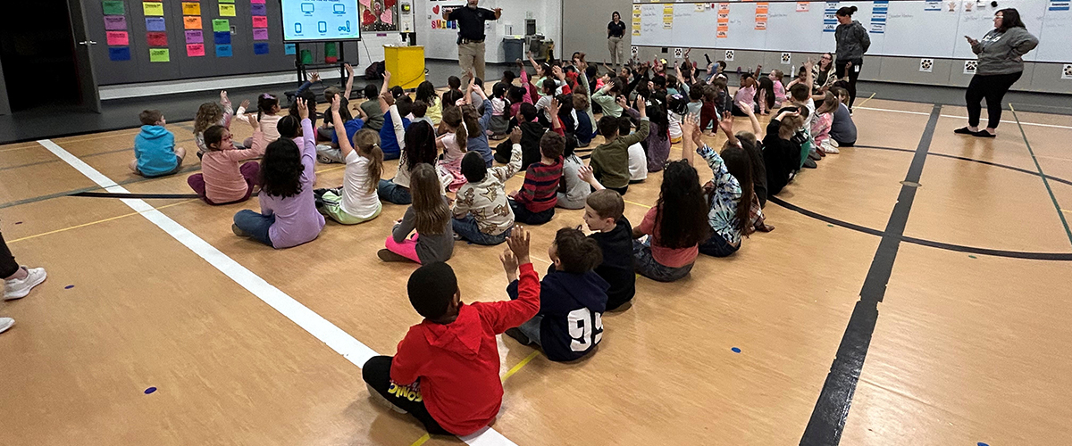 Secret Service ambassadors to the National Center for Missing and Exploited Children provide Operation Safe Kids presentations, alerting children to the dangers of online predators and providing tools and information to protect themselves and others.